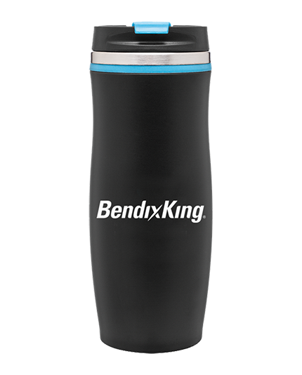 Stainless Steel Tumbler with Color Accents