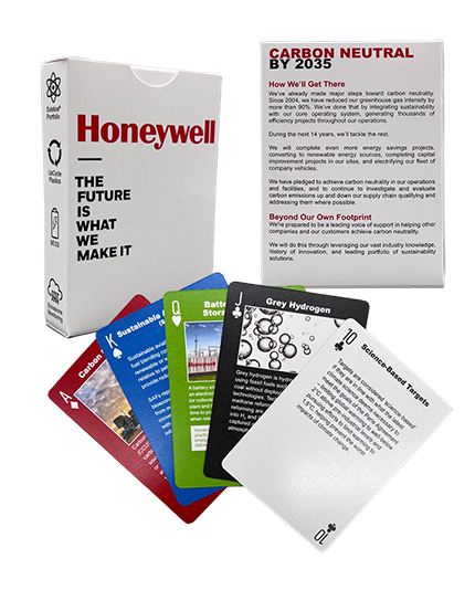 Honeywell PMT Playing Cards