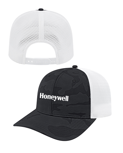 Tonal Black Camo Cap