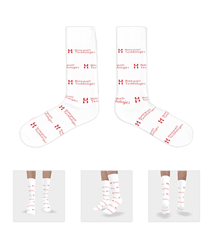 Cotton Crew Socks with Header Card