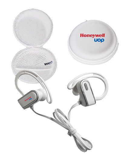 Wireless earbuds with travel case 