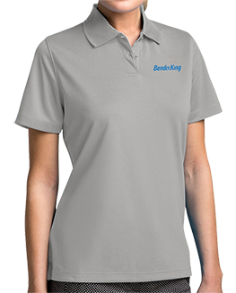 Ladies Solid Mesh Tech