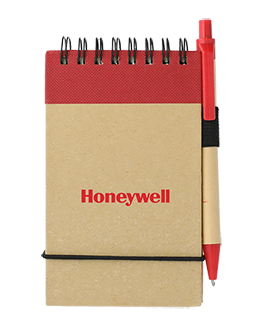 Click to view Reycled Spiral Jotter w/ Pen