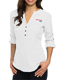 Click to view Ladies Long Sleeve Shirt with Adjustable Sleeves
